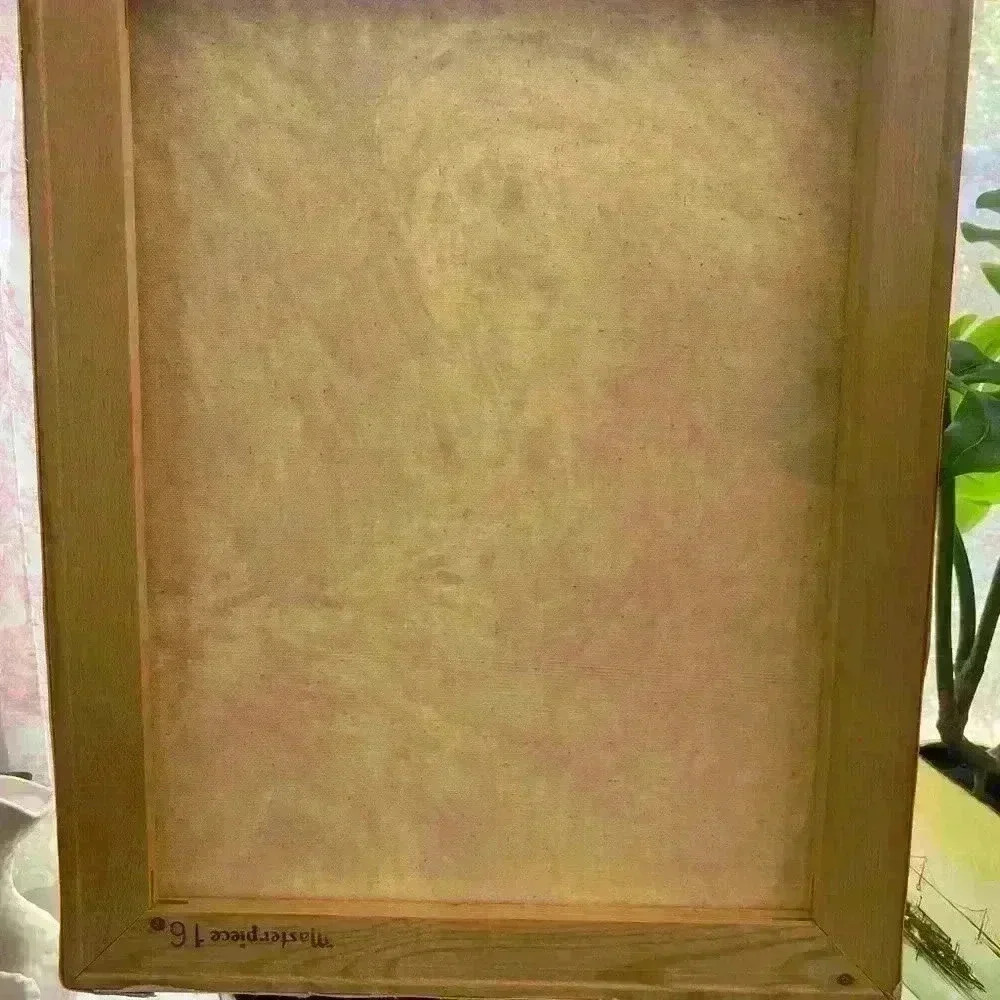 Beautiful Roy Austin Original Handmade Painting Blonde Girl - Picture 8 of 14